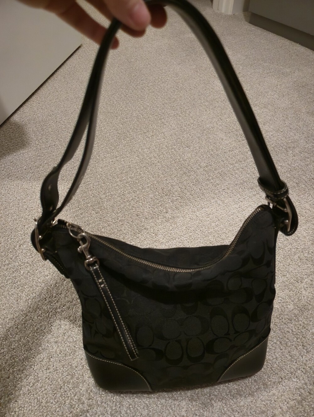 Coach Signature Jacquard Handbag J3K-6347